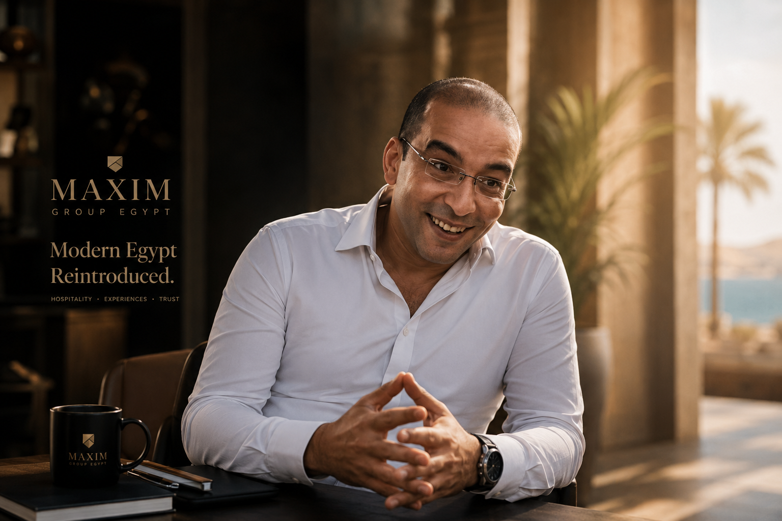 Ahmed Nour — Founder & Hospitality Curator, Maxim Group Egypt